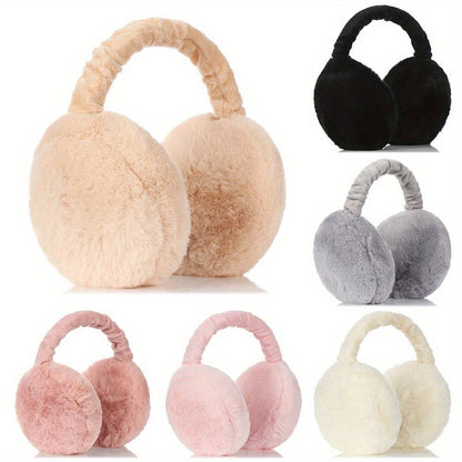 Ohrenschützer Winter Ohrenwärmer Plüsch Faux Fur