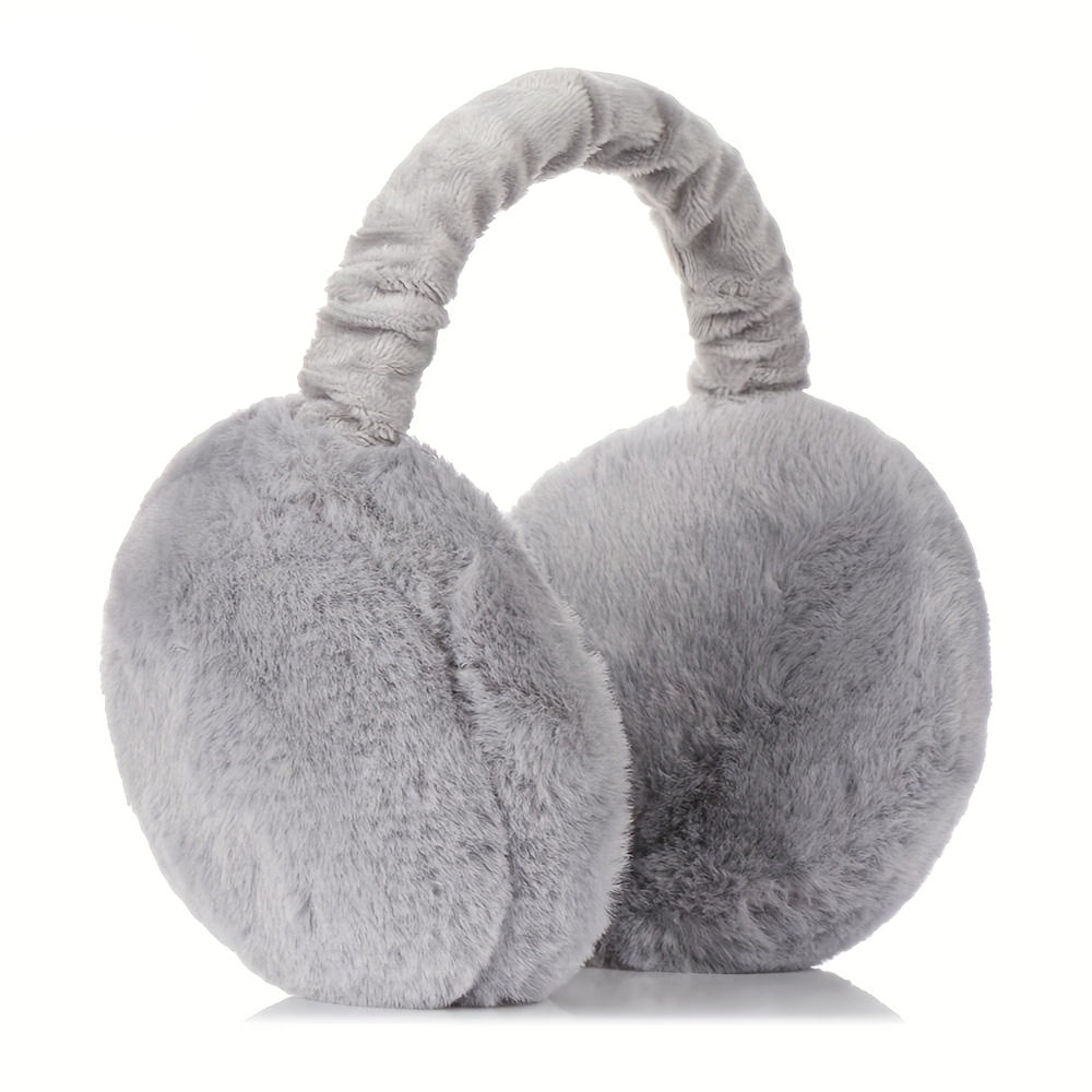 Ohrenschützer Winter Ohrenwärmer Plüsch Faux Fur