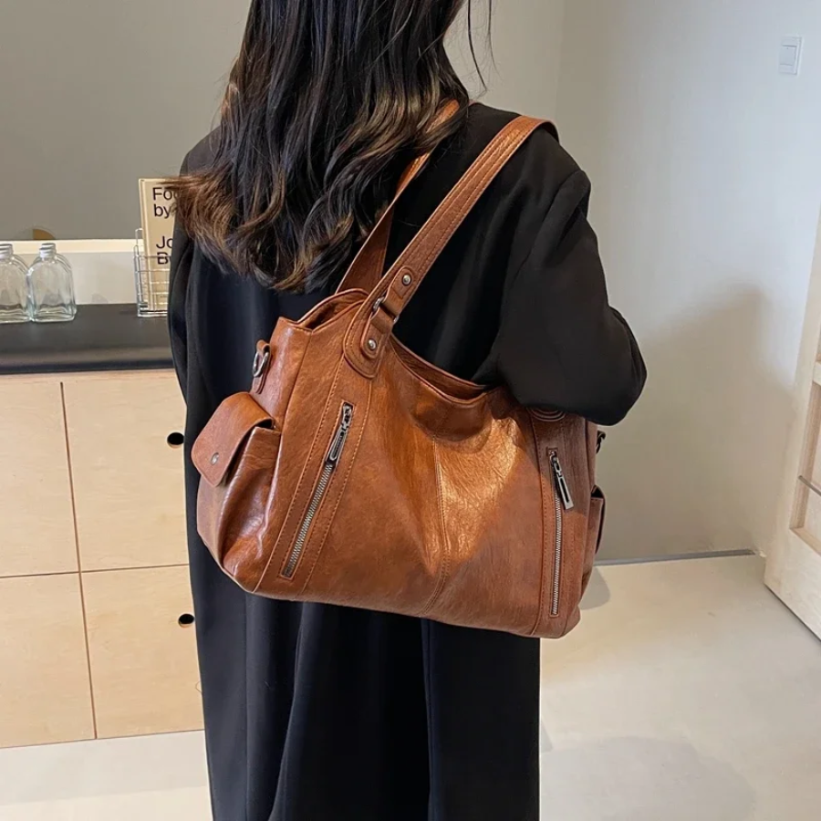 Damen Schultertasche – Modisch, Geräumig, Alltagstauglich – Perfekt für Büro, Freizeit & Reisen