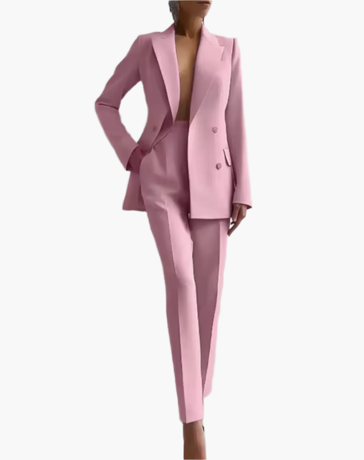 Damen Business Anzug Zweiteiler – Elegantes Blazer-Set für Büro & Events