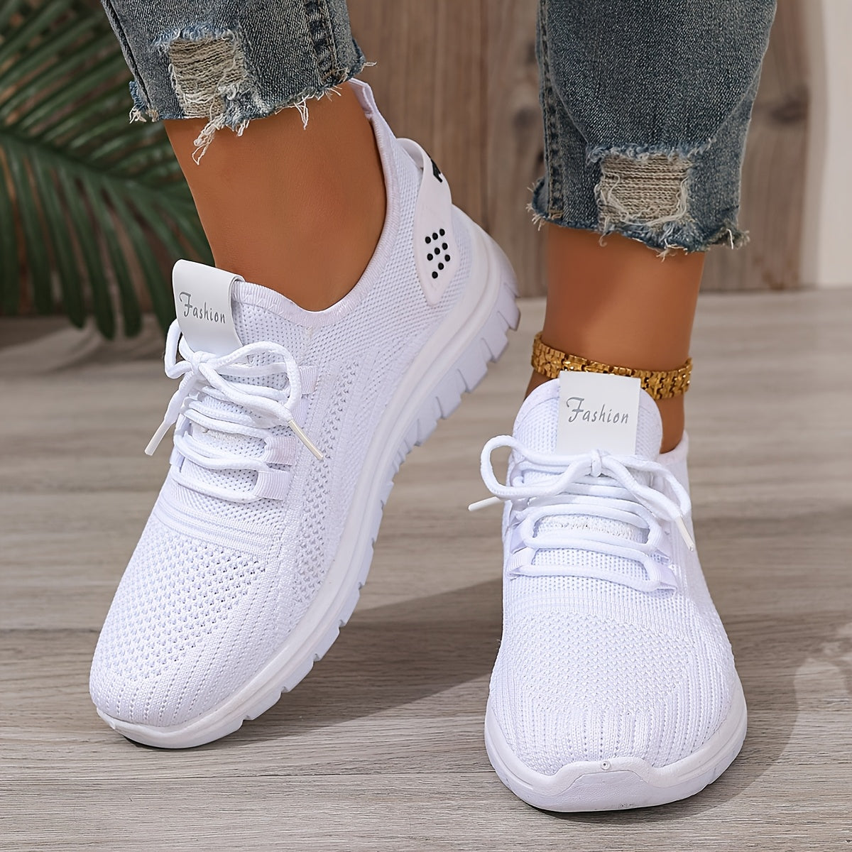 Damen Sneaker Freizeit leichte Sportschuhe für Alltag und Fitness