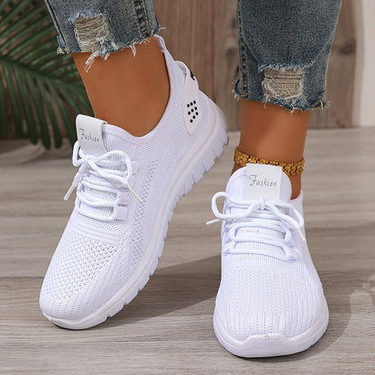 Damen Sneaker Freizeit leichte Sportschuhe für Alltag und Fitness