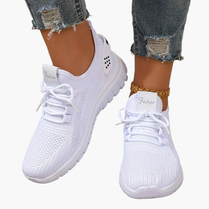Damen Sneaker Freizeit leichte Sportschuhe für Alltag und Fitness