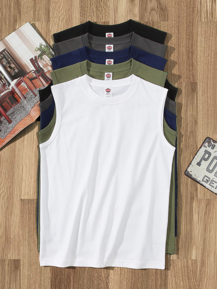 Herren Sportliches ärmelloses Tanktop für Fitness und Freizeit