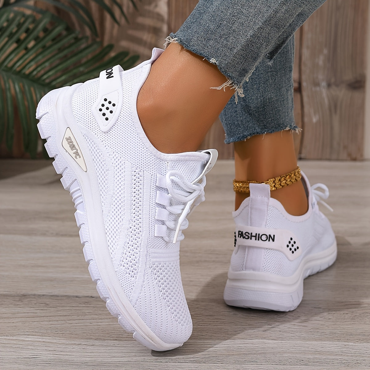 Damen Sneaker Freizeit leichte Sportschuhe für Alltag und Fitness
