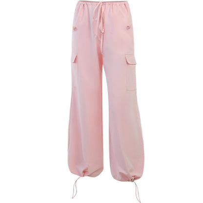 Christine – Weite Damen-Cargohose mit geradem Bein und Taschen