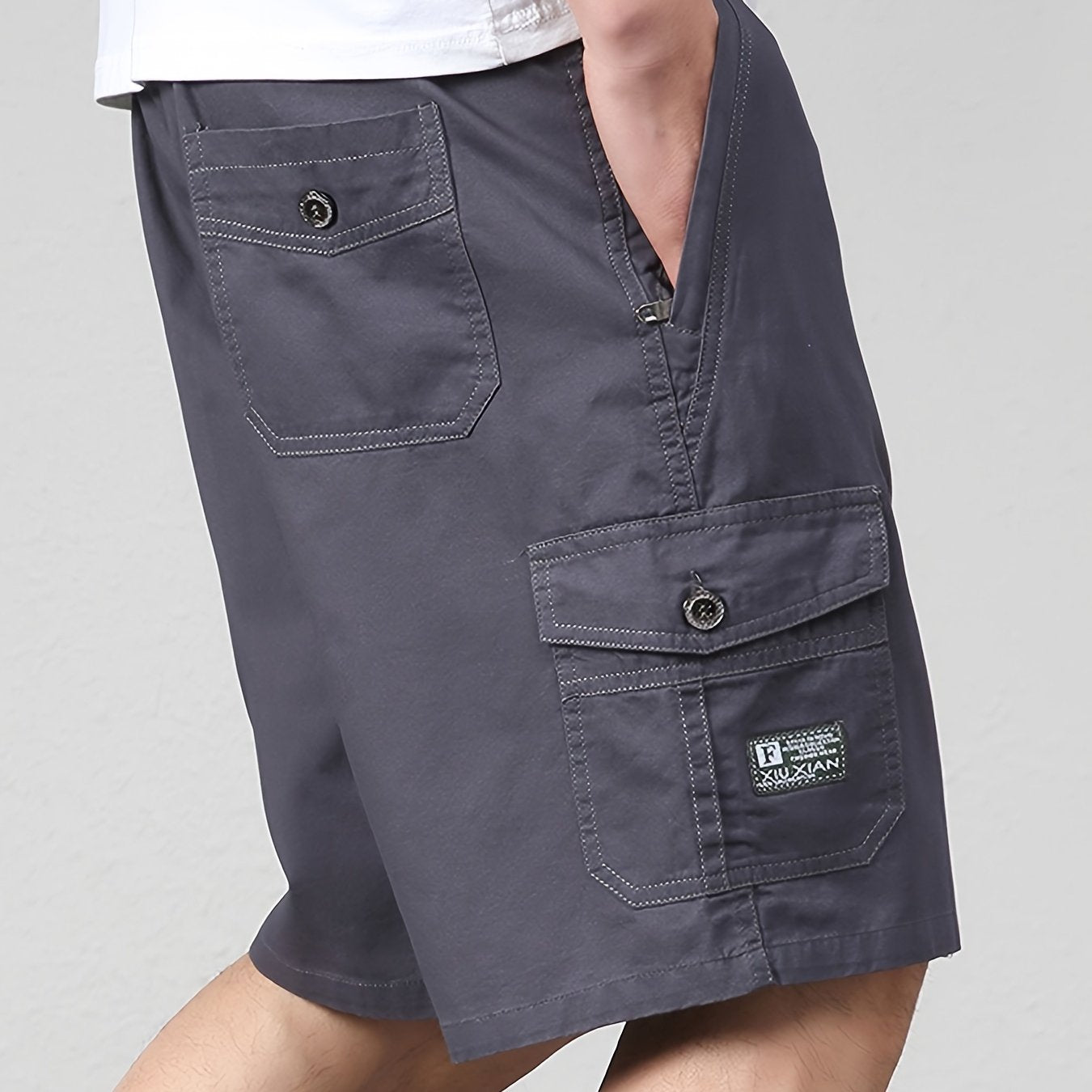 Herren Cargo Shorts mit Taschen und sportlichem Look für Alltag und Freizeit