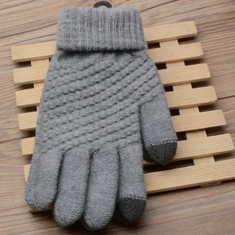 Unisex Strick Touchscreen Handschuhe für Smartphones