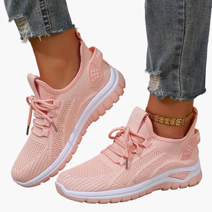 Damen Sneaker Freizeit leichte Sportschuhe für Alltag und Fitness