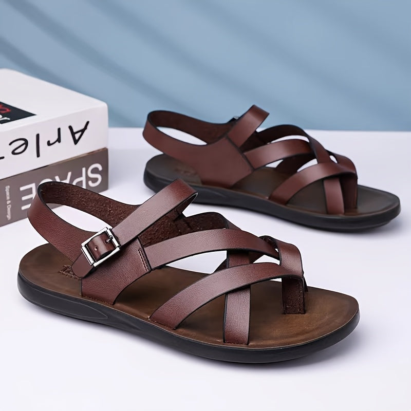Herren Outdoor-Sandalen mit modischem Riemendesign für Freizeit und Wandern