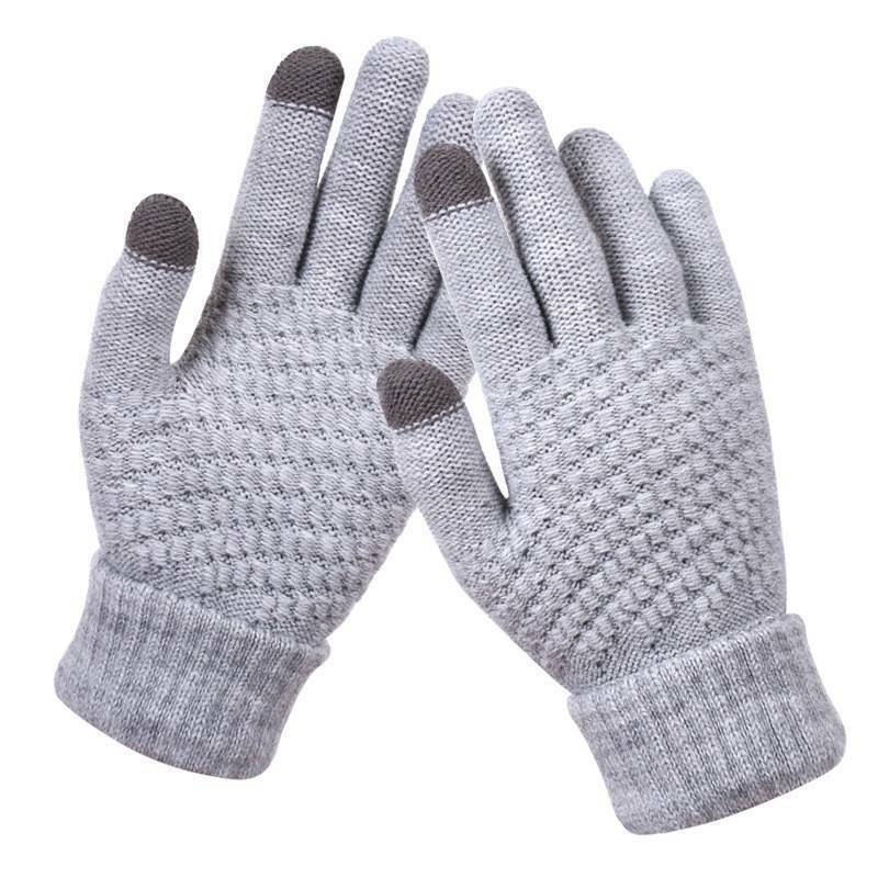 Unisex Strick Touchscreen Handschuhe für Smartphones