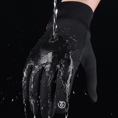 Herren Touchscreen Winterhandschuhe – Winddicht & Wasserdicht, Ideal für Outdoor & Sport