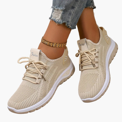 Damen Sneaker Freizeit leichte Sportschuhe für Alltag und Fitness