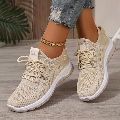 Damen Sneaker Freizeit leichte Sportschuhe für Alltag und Fitness