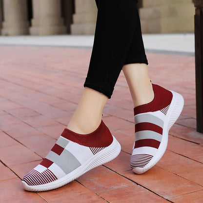 Damen Slip-On Sneaker Komfort Stil – Bequeme Freizeitschuhe für Alltag und Reisen