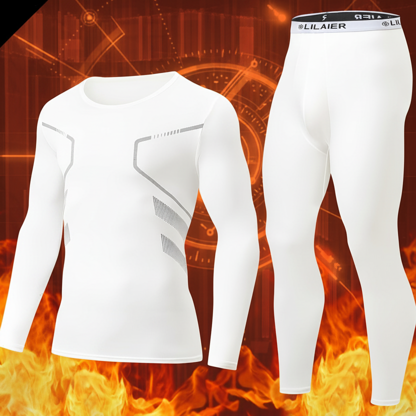 Thermo Unterwäsche Set Herren Langarmshirt & Hose 2-teilig
