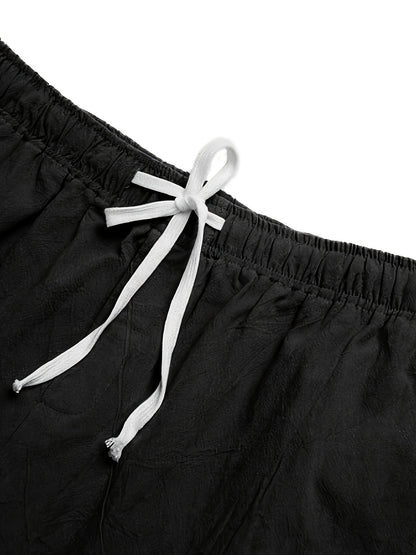Herren Badeshorts mit Kordelzug – Bequeme Freizeithose für Strand und Pool