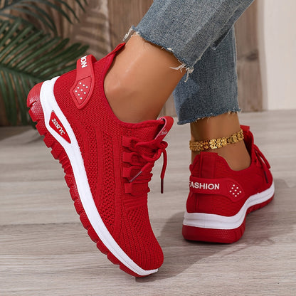 Damen Sneaker Freizeit leichte Sportschuhe für Alltag und Fitness