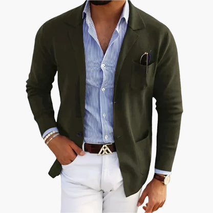 Herren Klassischer Blazer – Eleganter Business & Freizeit Sakko, Modernes Design