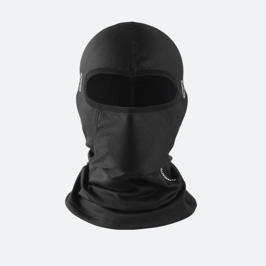 Schwarze Sturmhaube Balaclava mit Netzbereich Winter Outdoor