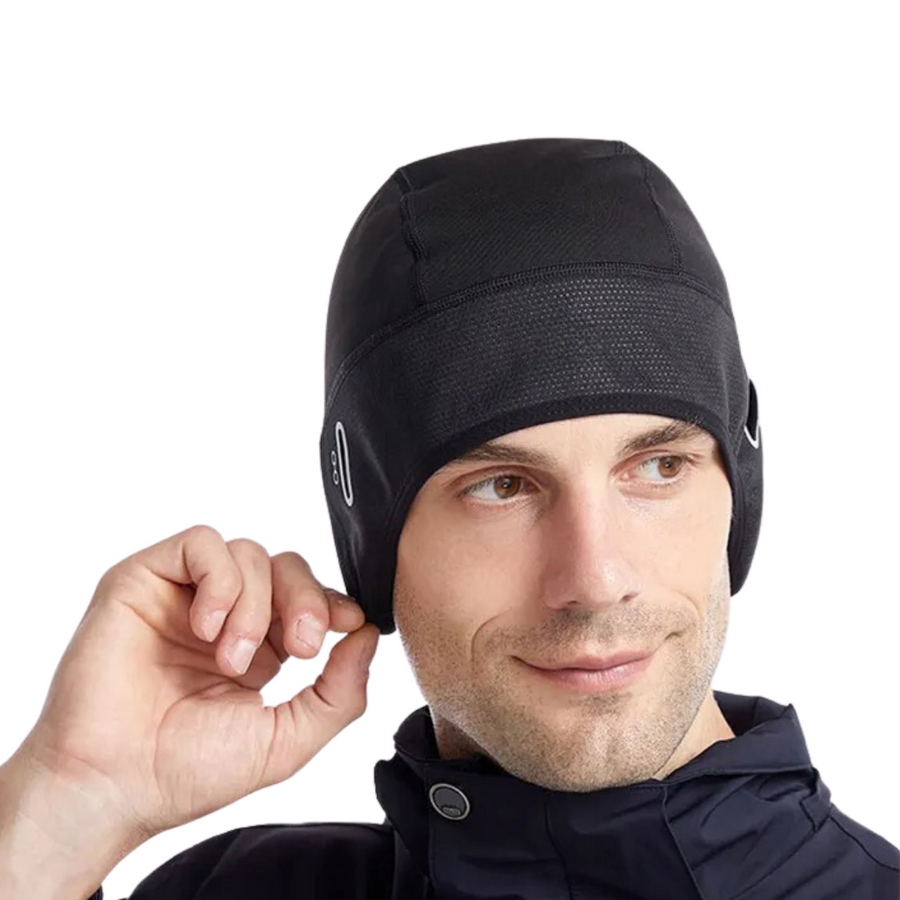 Unisex Wintermütze Radmütze mit Ohrenschutz aus weichem Material