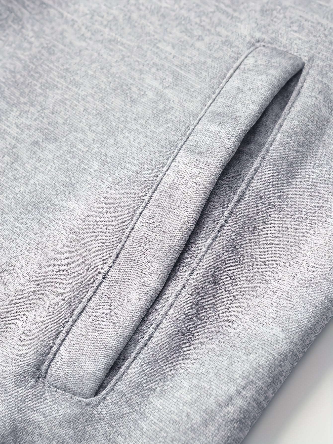 Herren 3-teiliges Sportoutfit mit Stehkragen-Trainingsjacke, Jogginghose und Steppweste