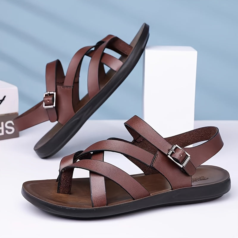 Herren Outdoor-Sandalen mit modischem Riemendesign für Freizeit und Wandern
