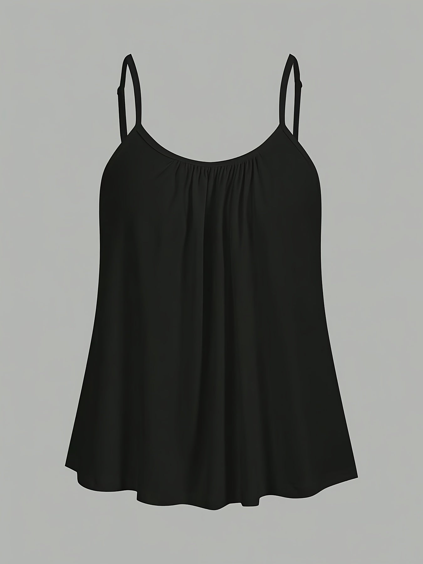 Damen Spaghettiträger Top Set – Locker geschnittene, elegante Basics für Alltag & Freizeit
