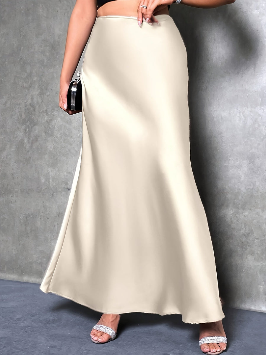 Damen Eleganter Maxirock für festliche Anlässe und Abendmode