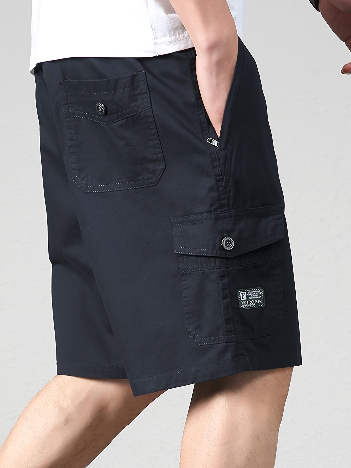 Herren Cargo Shorts Freizeit Bermuda mit Taschen – Perfekt für Alltag & Outdoor