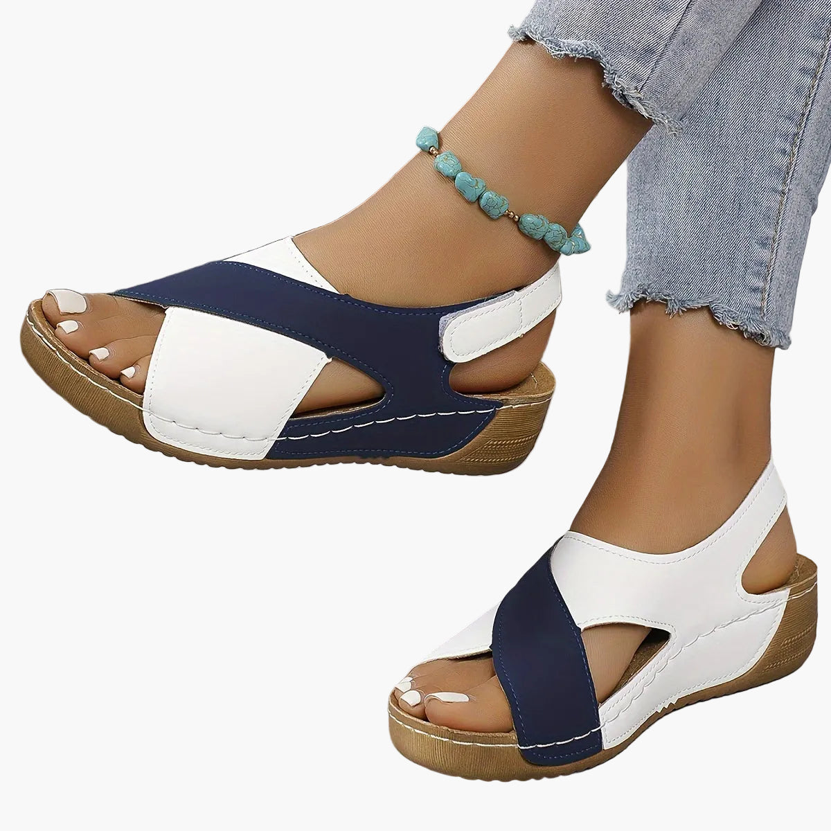 Damen Komfort-Sandalen für Alltag & Freizeit – Elegante Sommer-Wedges
