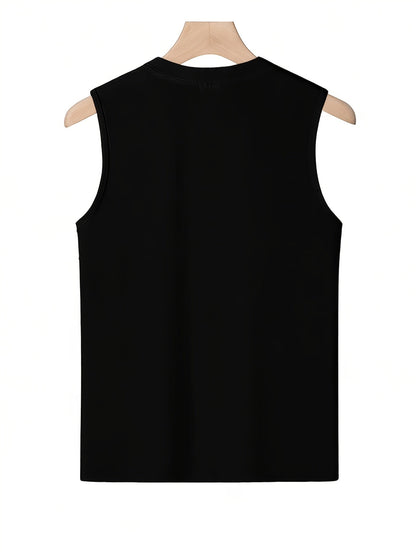 Herren Sport Tanktop Ärmellos – Minimalistisches Fitness Shirt für Training und Freizeit