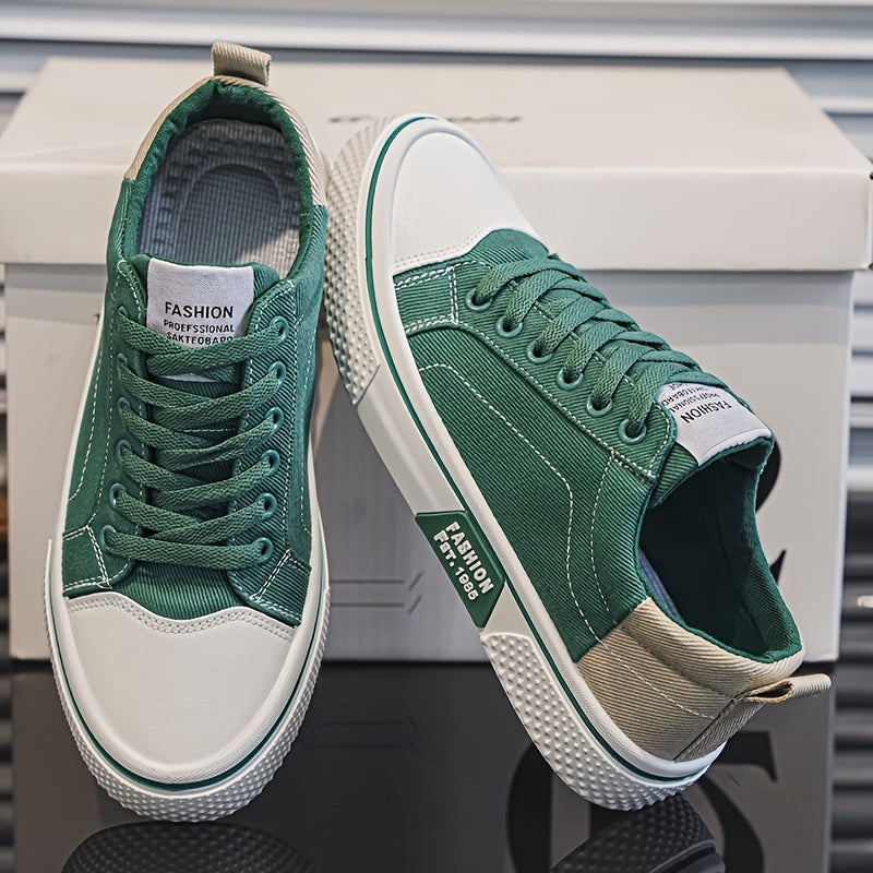 Herren Low-Top Sneaker im Retro-Stil für Alltag und Freizeit