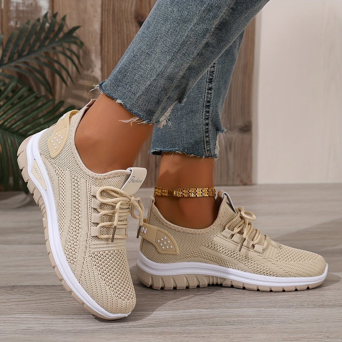Damen Sneaker Freizeit leichte Sportschuhe für Alltag und Fitness