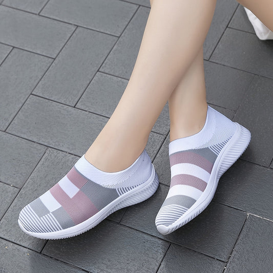 Damen Slip-On Sneaker Komfort Stil – Bequeme Freizeitschuhe für Alltag und Reisen