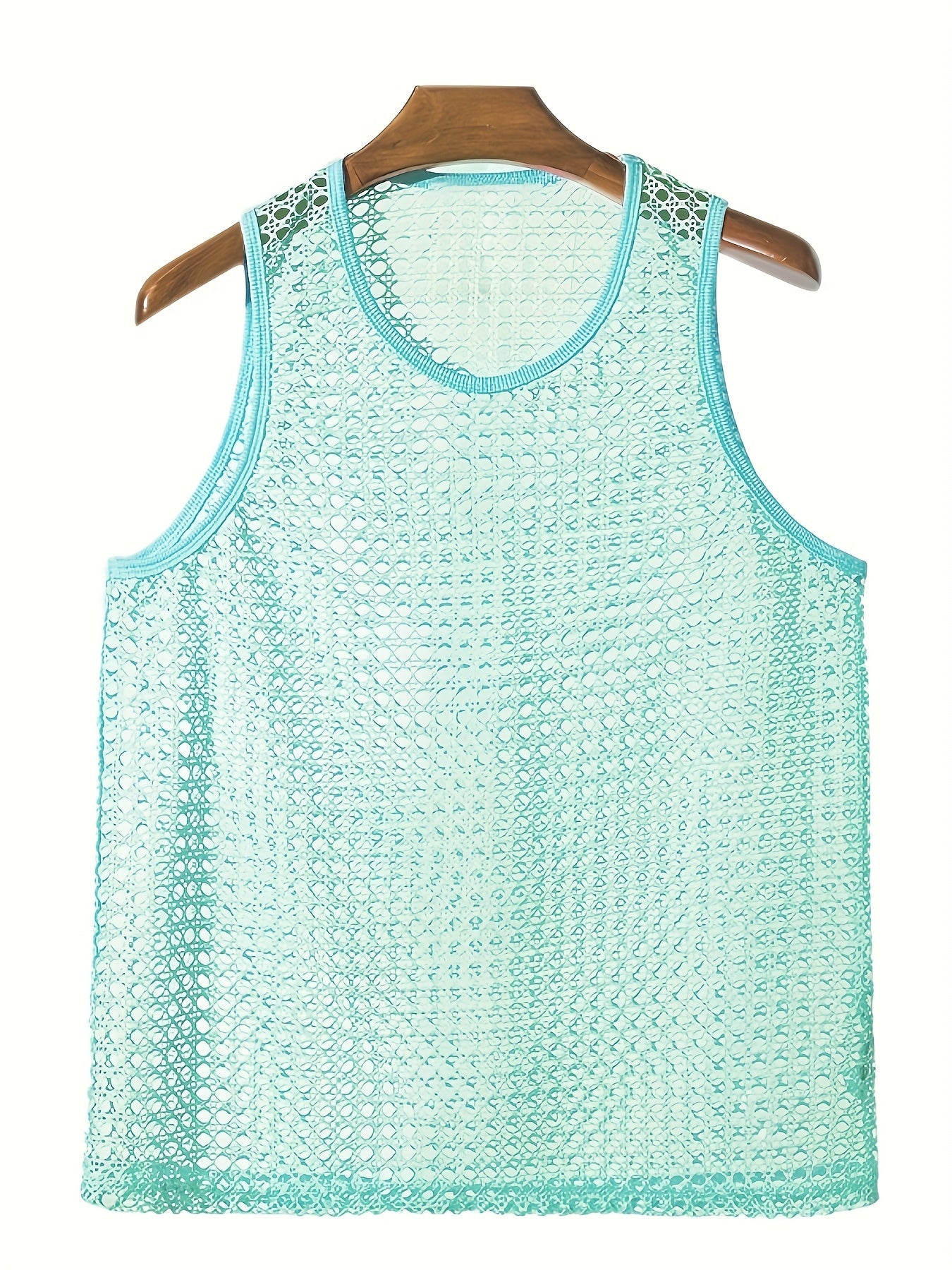 Herren Netz-Strick Tanktop für modernen Sommer-Look