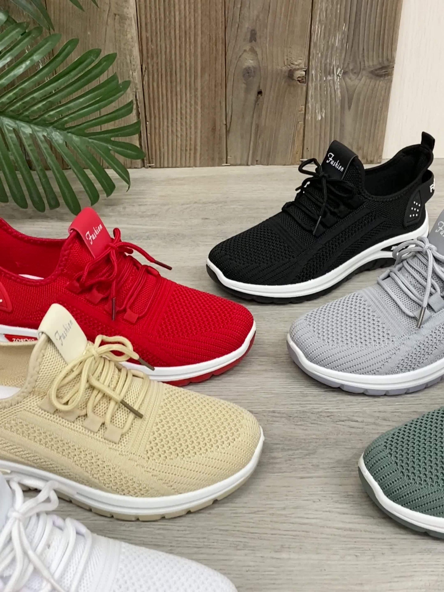 Damen Sneaker Freizeit leichte Sportschuhe für Alltag und Fitness