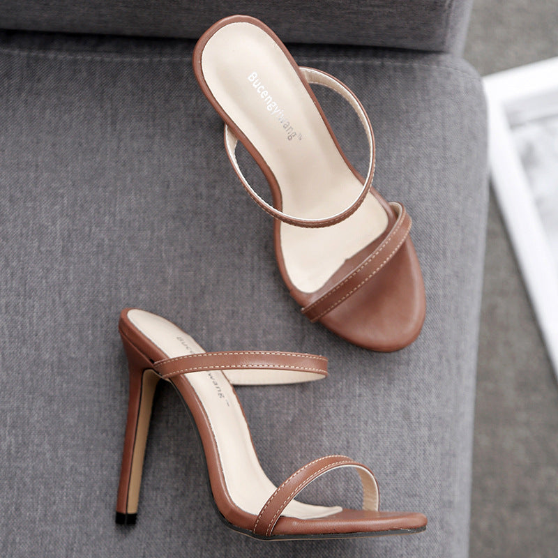 Kelly – Stiletto Damen Sandaletten mit hohem Absatz
