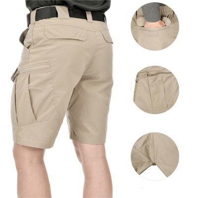 Herren Tactical Outdoor Cargo Shorts – Robuste Freizeithose mit vielen Taschen, ideal für Abenteuer und Arbeit