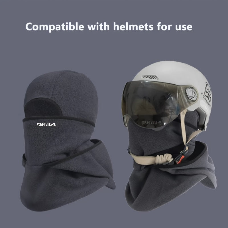 Winter Balaclava Unisex Sturmhaube Fleece Winddicht Warm Multifunktions-Kopfbedeckung