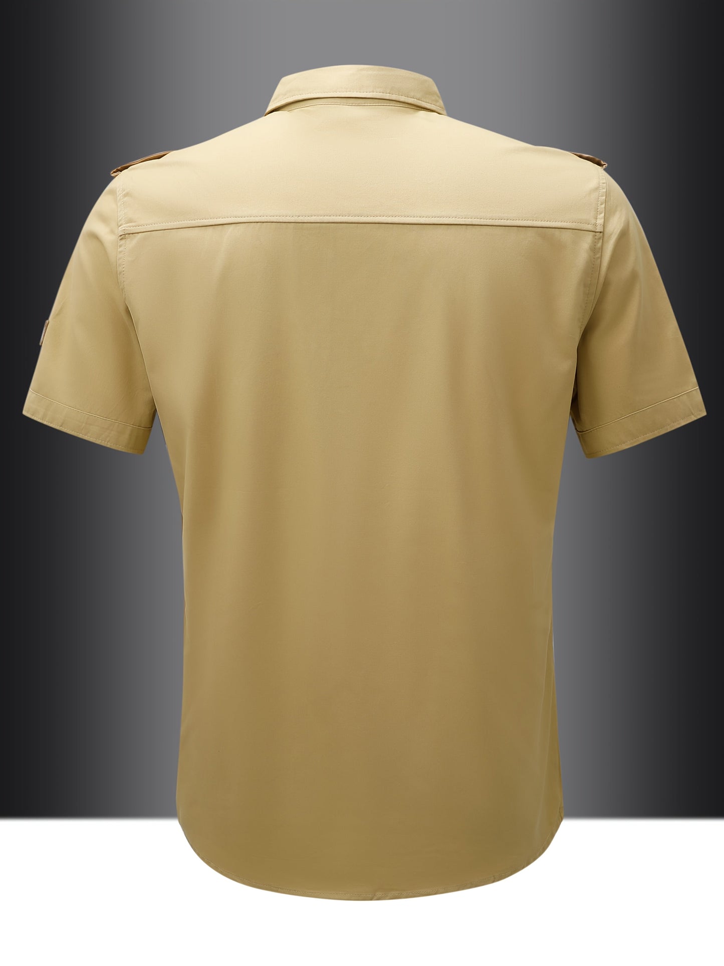 Herren Utility Hemd im Military Style – Kurzarm, Freizeit, Outdoor