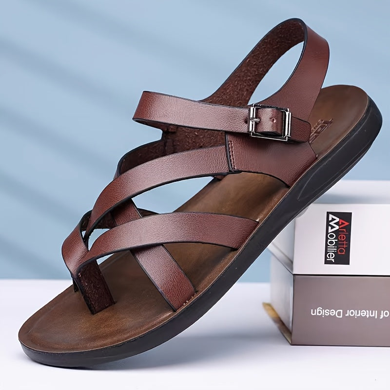 Herren Outdoor-Sandalen mit modischem Riemendesign für Freizeit und Wandern