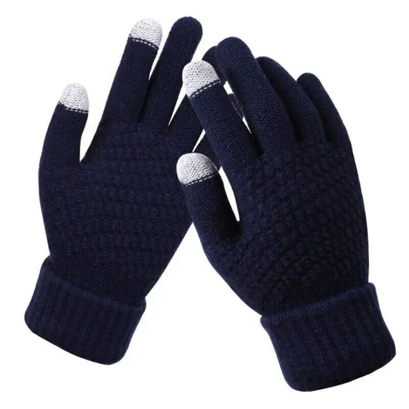 Unisex Strick Touchscreen Handschuhe für Smartphones