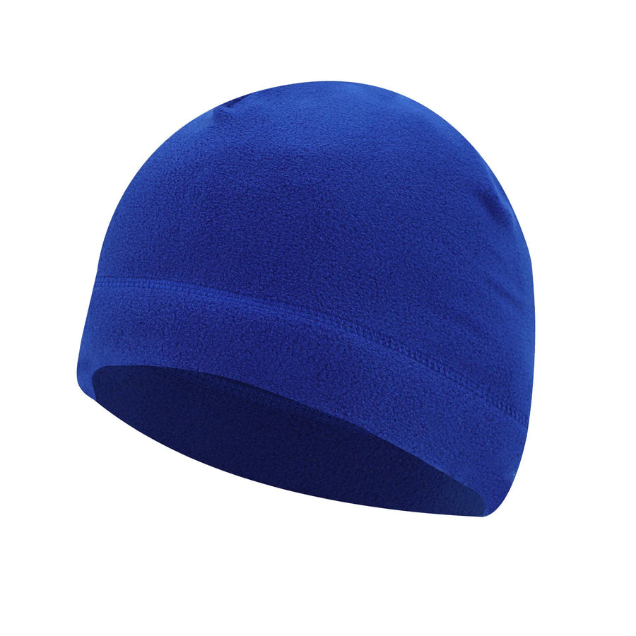 Fleece Beanie Mütze Unisex Warme Wintermütze Schwarz