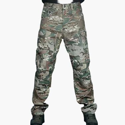 Herren Taktische Cargo-Hose Outdoor Arbeit Freizeit Mehrzweck