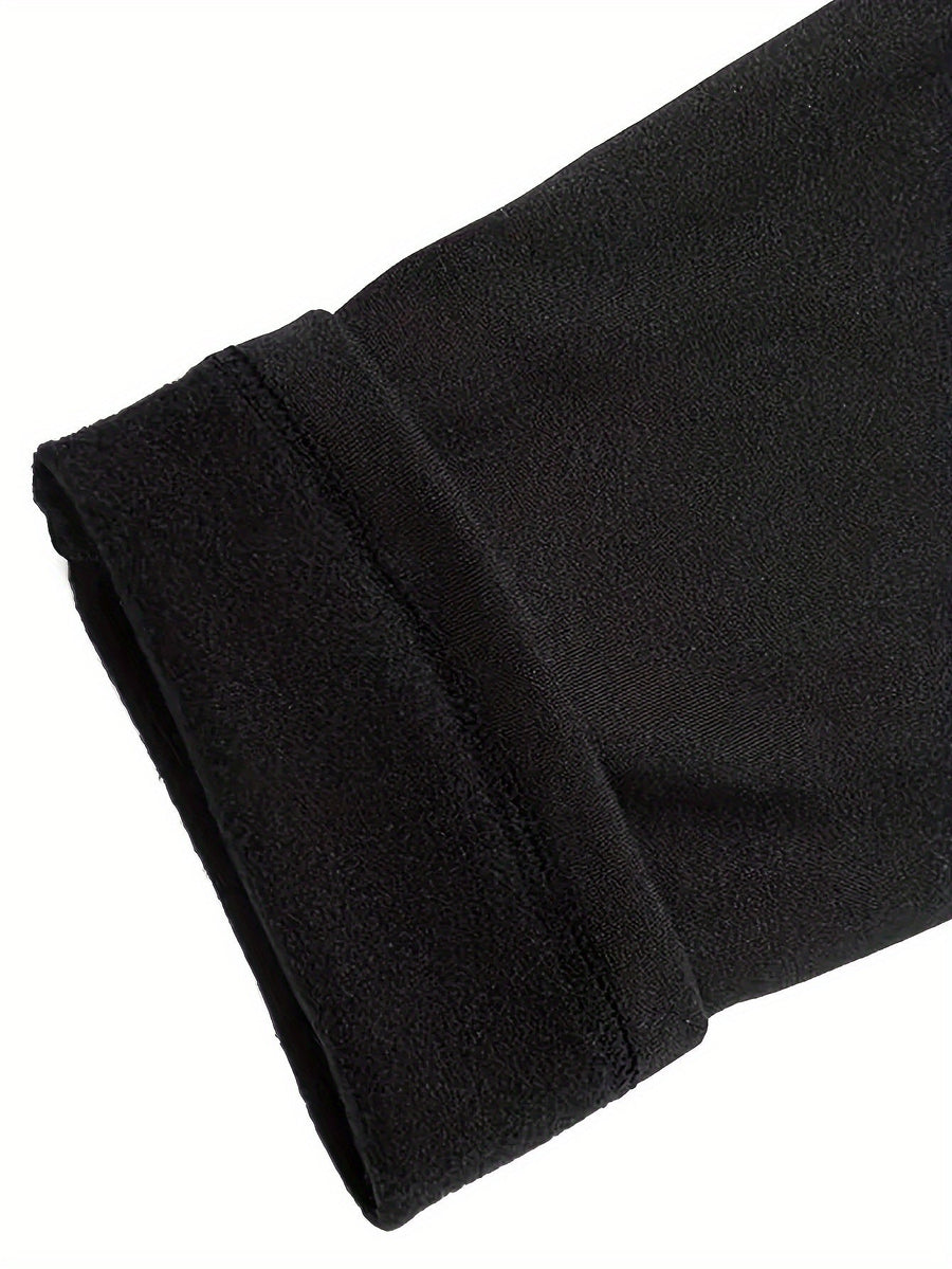 Herren Thermounterhose Kompressions-Leggings Schwarz 3er-Pack