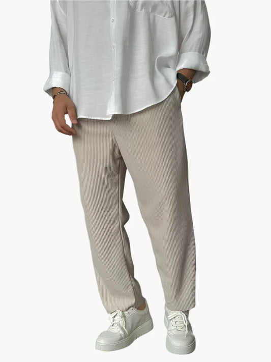 Herren Luxus Freizeit-Hose mit Komfort und Stil – Elegante Alltags- und Businesshose