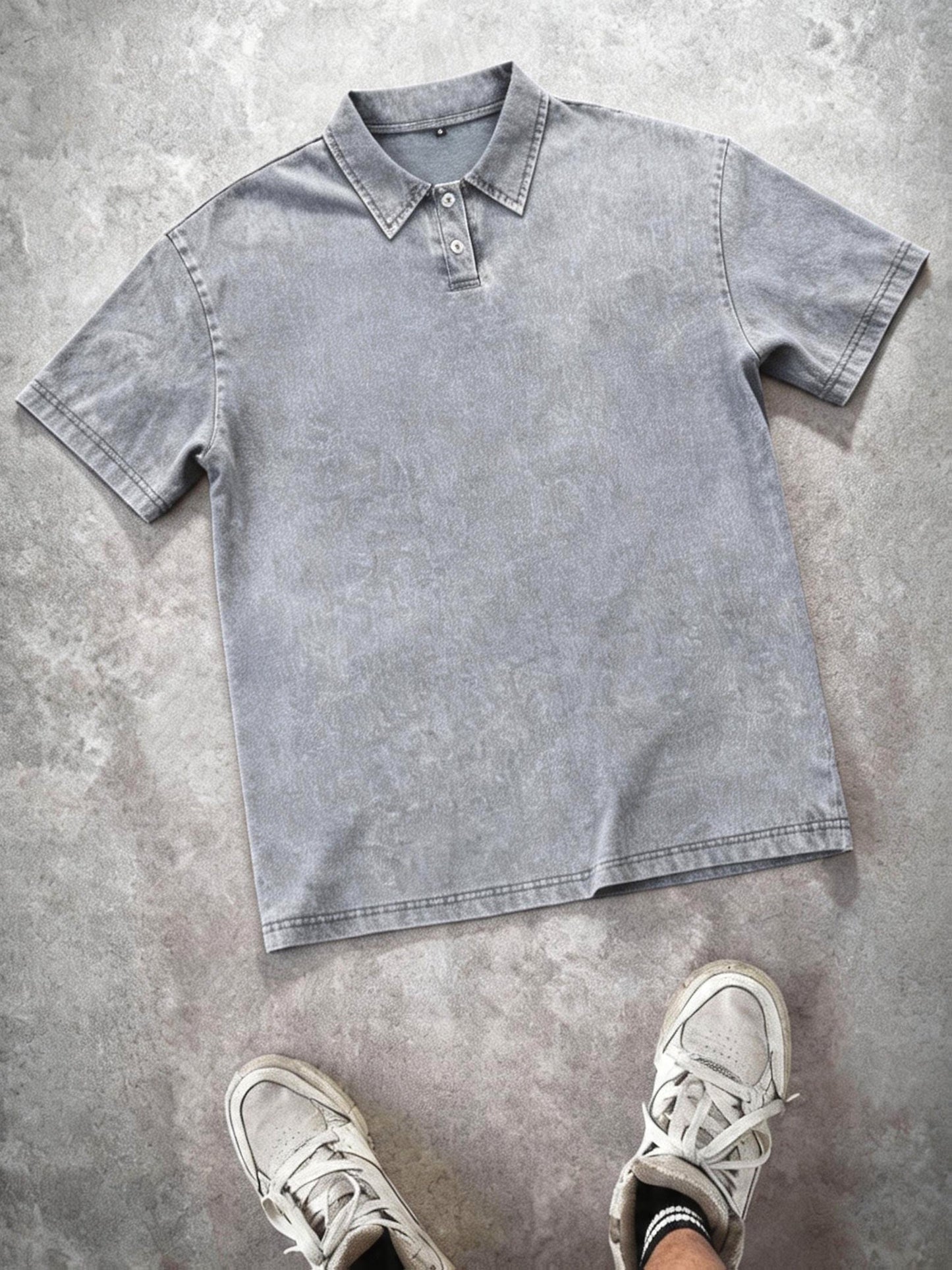 Herren Polo Shirt im Vintage Look – Lässiger Style für Freizeit und Alltag