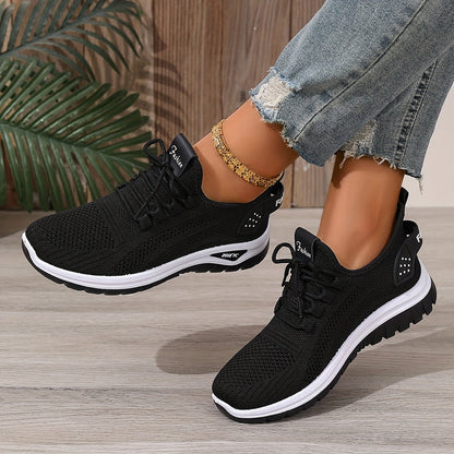 Damen Sneaker Freizeit leichte Sportschuhe für Alltag und Fitness
