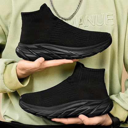Unisex Socken-Sneaker Slip-On mit dicker Sohle - Verschiedene Farben